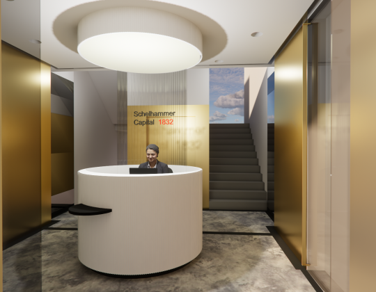 Capitalbank Rezeption